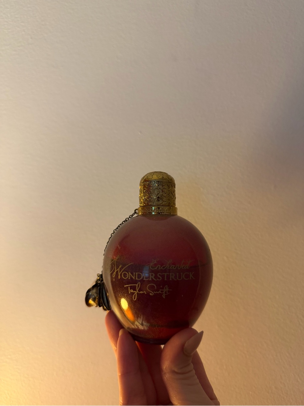 Taylor Swift Wonderstruck Enchanted Perfume - Mostly full, decoration broken